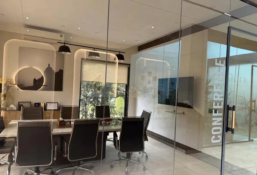 The conference room at the EIVA office