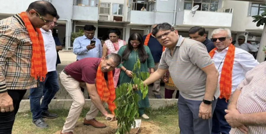 Tree Plantation at Sarvome Homes, 6 July 2025